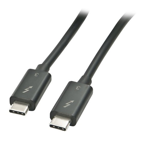 Lindy 41555 kabel USB USB 3.2 Gen 1 (3.1 Gen 1) 0,5 m USB C Czarny