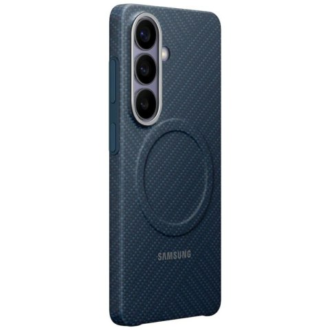 Etui Samsung Carbon Magnet do Samsung Galaxy S26 ciemnoniebieski