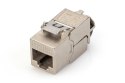 Digitus Moduł Keystone CAT 6A, ekranowany z inteligentnym menedżerem kabli, zestaw (24 szt.)
