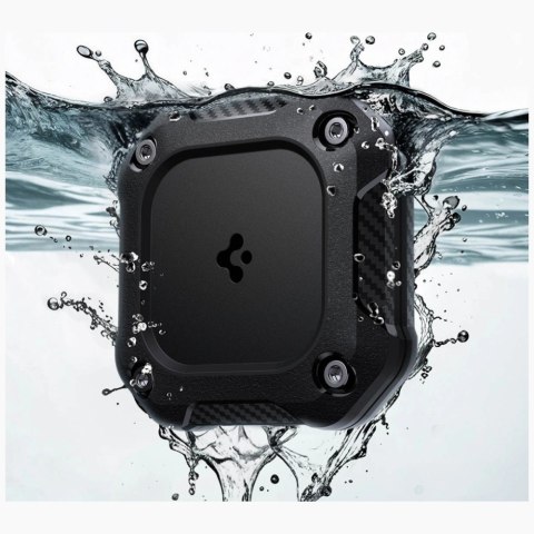 Etui Spigen Tough Armor do Apple AirTag 1/2 4 szt czarny