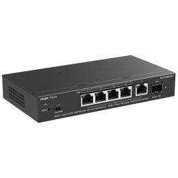 Ruijie Networks RG-ES206MG-P przełącznik sieciowy Zarządzany L2 2.5G Ethernet (100/1000/2500) Obsługa PoE Montaż na biurku/ścian