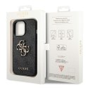 Guess GUHCP14L4GMGGR iPhone 14 Pro 6,1" szary/grey hardcase 4G Big Metal Logo