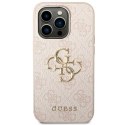 Guess GUHCP14L4GMGPI iPhone 14 Pro 6,1" różowy/pink hardcase 4G Big Metal Logo