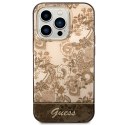 Guess GUHCP14LHGPLHC iPhone 14 Pro 6,1" ochre hardcase Porcelain Collection