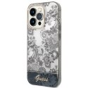 Guess GUHCP14LHGPLHG iPhone 14 Pro 6,1" szary/grey hardcase Porcelain Collection
