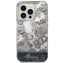 Guess GUHCP14LHGPLHG iPhone 14 Pro 6,1" szary/grey hardcase Porcelain Collection