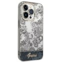 Guess GUHCP14LHGPLHG iPhone 14 Pro 6,1" szary/grey hardcase Porcelain Collection