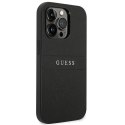 Guess GUHCP14LPSASBBK iPhone 14 Pro 6,1" czarny/black Saffiano Strap