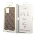 Guess GUHCP14MGF4GBR iPhone 14 Plus 6,7" brązowy/brown hardcase 4G Charms Collection