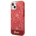 Guess GUHCP14MHGBNHR iPhone 14 Plus 6,7" czerwony/red hardcase Bandana Paisley