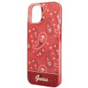 Guess GUHCP14MHGBNHR iPhone 14 Plus 6,7" czerwony/red hardcase Bandana Paisley