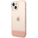 Guess GUHCP14MHGCOP iPhone 14 Plus 6,7" różowy/pink hardcase Translucent