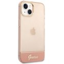 Guess GUHCP14MHGCOP iPhone 14 Plus 6,7" różowy/pink hardcase Translucent