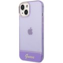 Guess GUHCP14MHGCOU iPhone 14 Plus 6,7" fioletowy/purple hardcase Translucent