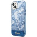 Guess GUHCP14MHGPLHB iPhone 14 Plus 6,7" niebieski/blue hardcase Porcelain Collection