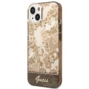 Guess GUHCP14MHGPLHC iPhone 14 Plus 6,7" ochre hardcase Porcelain Collection