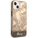 Guess GUHCP14MHGPLHC iPhone 14 Plus 6,7" ochre hardcase Porcelain Collection