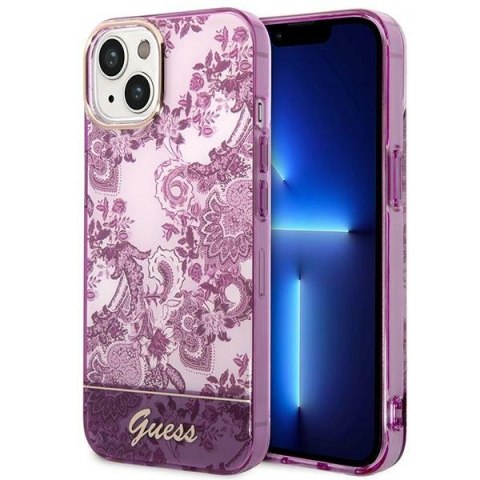 Guess GUHCP14MHGPLHF iPhone 14 Plus 6,7" fuksja/fuschia hardcase Porcelain Collection