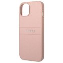 Guess GUHCP14MPSASBPI iPhone 14 Plus 6,7" różowy/pink Saffiano Strap