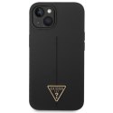 Guess GUHCP14MSLTGK iPhone 14 Plus 6,7" czarny/black hardcase Silicone Triangle