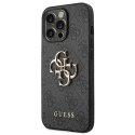 Guess GUHCP14X4GMGGR iPhone 14 Pro Max 6,7" szary/grey hardcase 4G Big Metal Logo