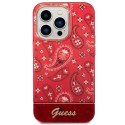 Guess GUHCP14XHGBNHR iPhone 14 Pro Max 6,7" czerwony/red hardcase Bandana Paisley