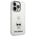 Karl Lagerfeld KLHCP14LCTTR iPhone 14 Pro 6,1" hardcase przeźroczysty/transparent Choupette Body