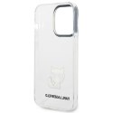 Karl Lagerfeld KLHCP14LCTTR iPhone 14 Pro 6,1" hardcase przeźroczysty/transparent Choupette Body