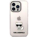 Karl Lagerfeld KLHCP14LCTTRI iPhone 14 Pro 6,1" hardcase różowy/pink Transparent Choupette Body