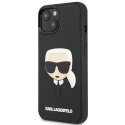 Karl Lagerfeld KLHCP14MKH3DBK iPhone 14 Plus 6,7" czarny/black hardcase 3D Rubber Karl`s Head