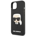 Karl Lagerfeld KLHCP14MKH3DBK iPhone 14 Plus 6,7" czarny/black hardcase 3D Rubber Karl`s Head