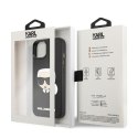 Karl Lagerfeld KLHCP14MKH3DBK iPhone 14 Plus 6,7" czarny/black hardcase 3D Rubber Karl`s Head