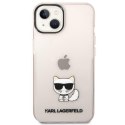 Karl Lagerfeld KLHCP14SCTTRI iPhone 14 6,1" hardcase różowy/pink Transparent Choupette Body