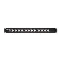 QOLTEC PATCH PANEL RACK | 12 PORTÓW | POE | CZARNY