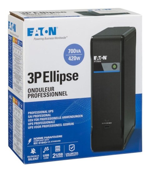 ZASILACZ UPS Eaton 3P Ellipse 700 USB IEC 3P700UI