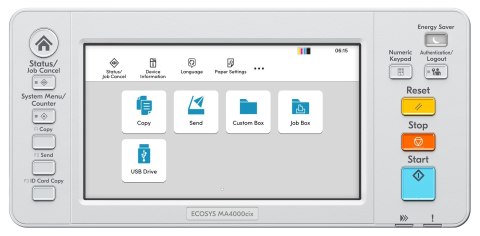 ECOSYS MA4000CIX/A4 COLOR MULTIFUNCTION SYSTEM