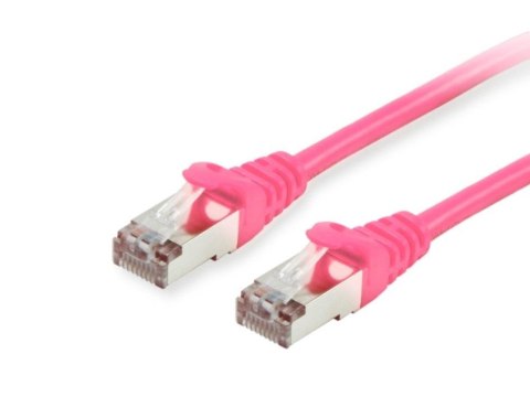 Equip 615587 kabel sieciowy Różowy 50 m Cat6 S/FTP (S-STP)