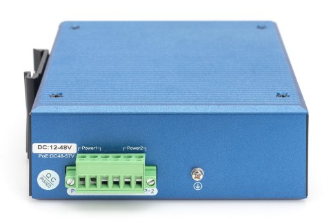 Przemysłowy 8+2 Port L2 Managed Gigabit Ethernet Switch 8x GE RJ45 + 2 SFP Port