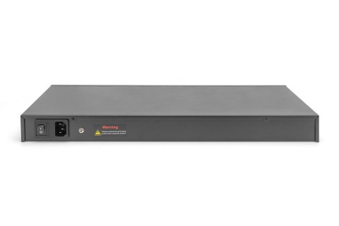 24 Port L2 Managed Gigabit Ethernet Switch with PoE Injector, 2 SFP Upload