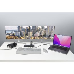 Kensington SD5760T - Stacja dokująca - USB-C / USB4 / Thunderbolt 3 / Thunderbolt 4 - 2 x HDMI, Thunderbolt - GigE