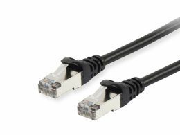Equip Patchkabel Cat6 S/FTP 2xRJ45 50.00m schwarz LSZH Polybeutel