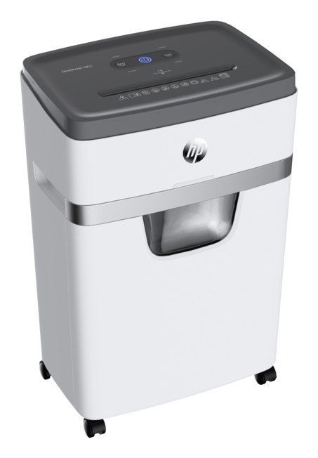 HP ONESHRED Niszczarka 18CC, ścinki, P-4, 18 kart., 25l, jasnoszara, HPN280518CCON-14.
