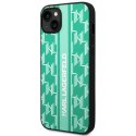 Karl Lagerfeld KLHCP14MPGKLSKN iPhone 14 Plus 6,7" hardcase zielony/green Monogram Stripe