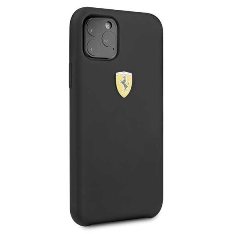Ferrari Hardcase FESSIHCN65BK iPhone 11Pro Max czarny/black Silicone