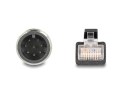 DeLOCK Kabel M12 A-coded 8 pin, męski na RJ45 męski PVC, 5 m