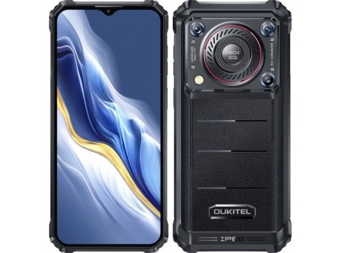 Smartfon Oukitel WP36 8/128 10600 mAh Black bez ładowarki