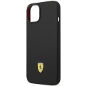 Ferrari FEHCP14MSIBBK iPhone 14 Plus 6,7" czarny/black hardcase Silicone Metal Logo