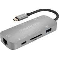 TERRATEC CONNECT C8 - Stacja dokująca - USB-C - HDMI - GigE