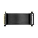 Akasa RISER BLACK X2, Premium PCIe 3.0 x 16 Riser cable,20CM 180° PCIe 3.0 x16 Female 180° PCIe 3.0 x16 Male