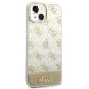 Guess GUHCP14MHG4MHG iPhone 14 Plus 6,7" złoty/gold hardcase 4G Pattern Script